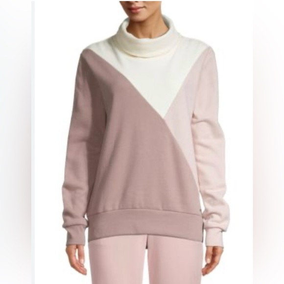 Marc New York / Color block/ Two-Tone Turtleneck Sweatshirt/ size 2X - Picture 1 of 15